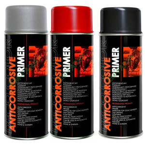 Emalia w sprayu uniwersalna   czerwony podkład an